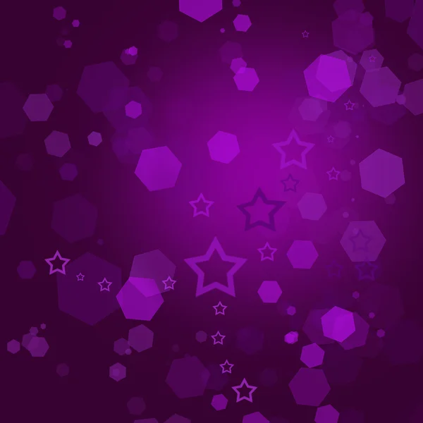 Fundo bonito feriado abstrato roxo com estrelas — Fotografia de Stock