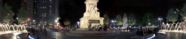 Columbus Circle NYC pan — Stock Photo, Image