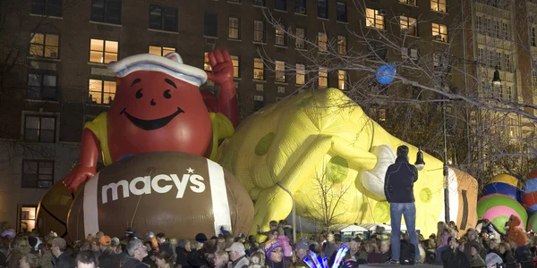 Macy's Thanksgiving parade — Stockfoto