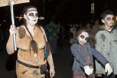 Cadılar Bayramı geçit nyc