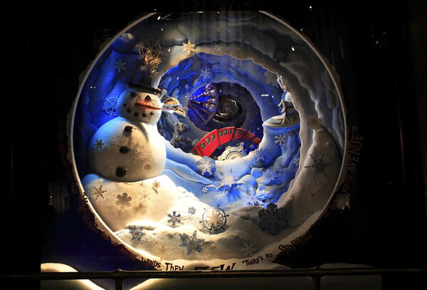 ХРИСТМАС Виндоу Дизплей