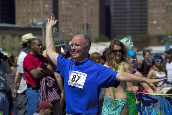 Coney Island Mermaid Parade — Fotografie, imagine de stoc