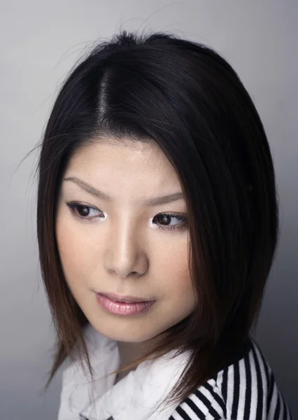 Asian woman headshot — Stock Photo, Image