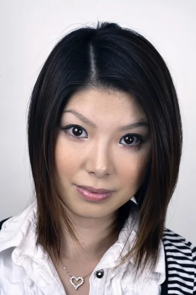 Asian woman headshot — Stock Photo, Image