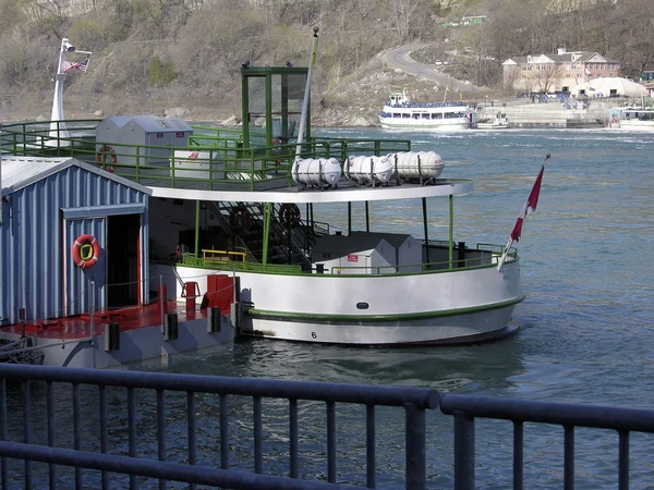 Dockade niagara båt — Stockfoto