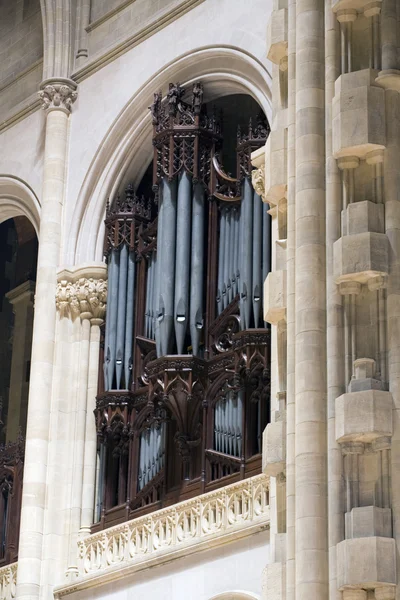 Varhany saint john Boží církev — Stock fotografie