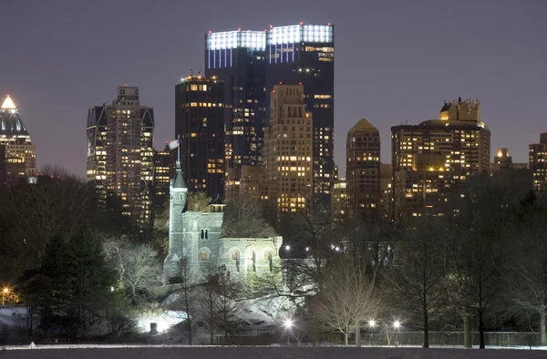 Widok NYC od central park — Zdjęcie stockowe