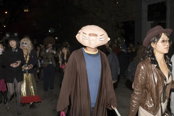 Halloween parade NYC — Stock Photo, Image