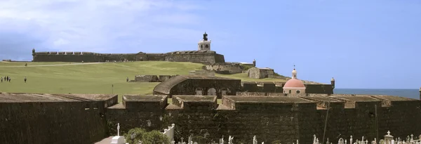 El morro gamla san juan — Stockfoto