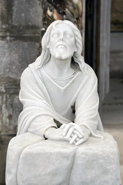 Estatua de Jesús sufriendo — Foto de Stock