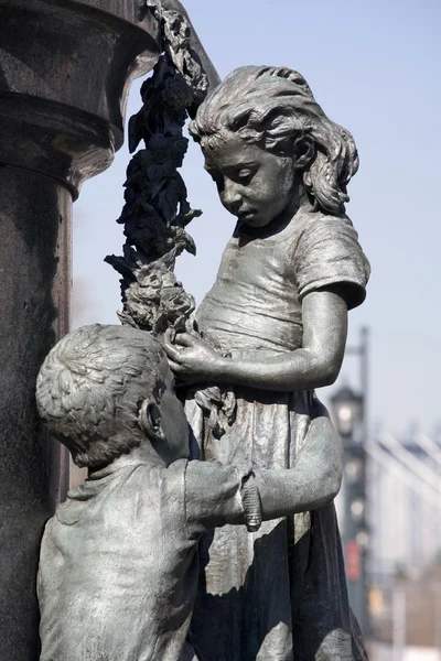 Close-up van Hendrik beecher memorial — Stockfoto