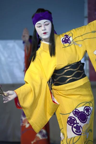 Sachiyo Ito Dance Company en el Jardín Botánico de Brooklyn — Foto de Stock