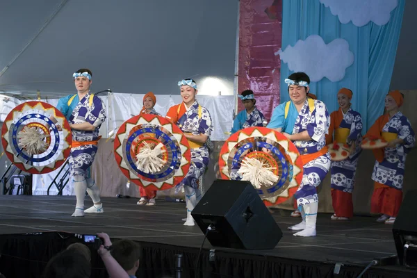 Japon halk dansları Enstitüsü'nde brooklyn Botanik Bahçesi