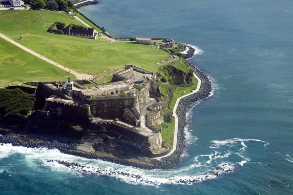 El morro Porto Riko havadan görünümü — Stok fotoğraf