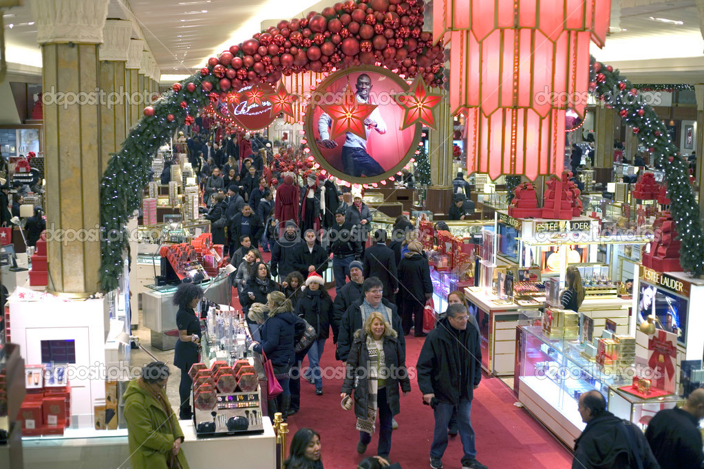 Macy's department store inside — Stock Editorial Photo © eddtoro35