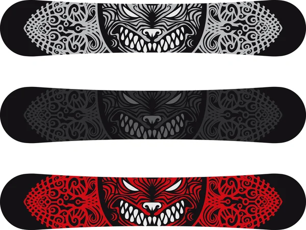 snowboard baskı tasarımı