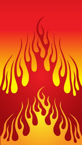 Red Flame — Stock Vector