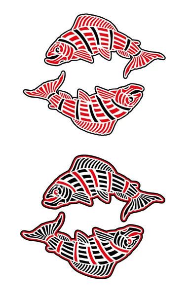 Peixes — Vetor de Stock
