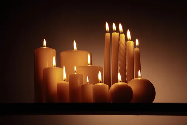 Group candles 1 — Stock Photo, Image