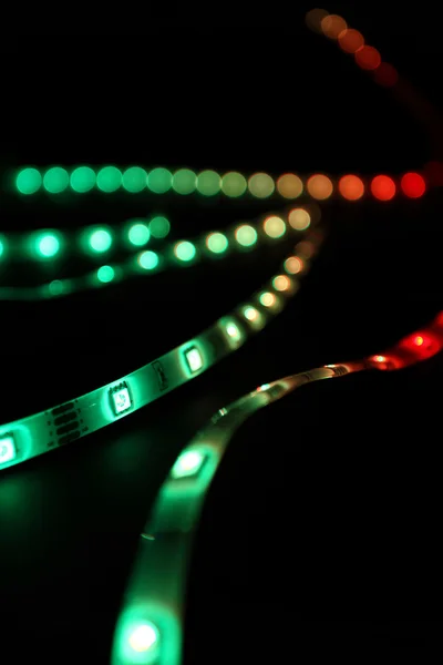 Többszínű LED Stock Fotó