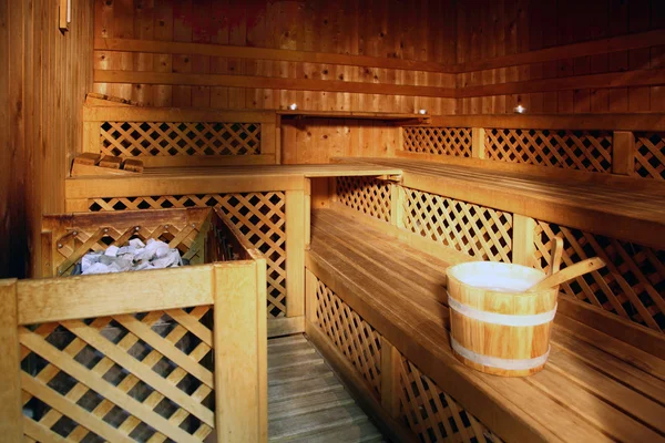 Sala de sauna — Fotografia de Stock