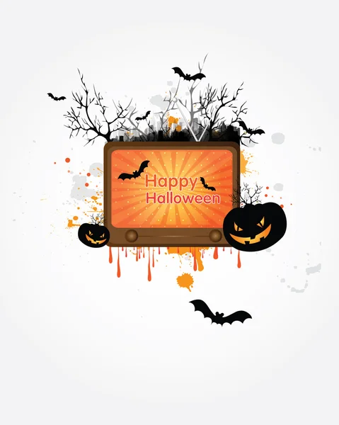 Manifesto di Halloween — Vettoriale Stock