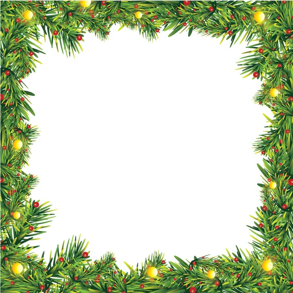 Cadre de Noël — Image vectorielle