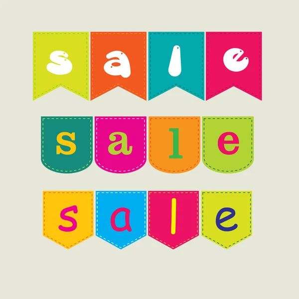 Sale banner — Stock Vector