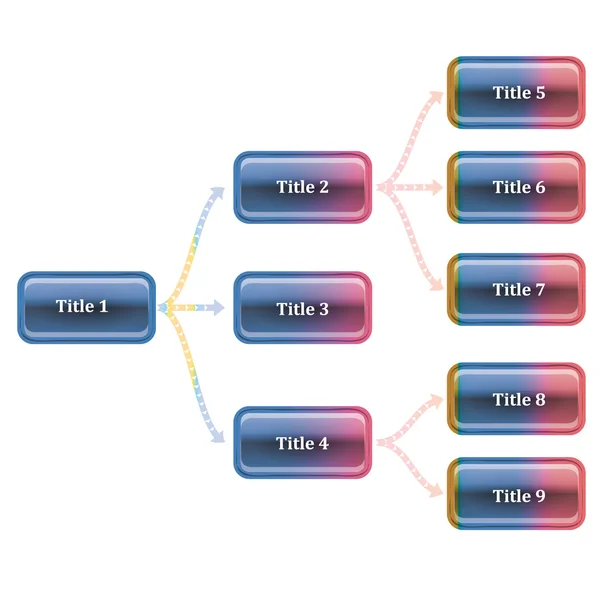 Web element, financiën, business — Stockvector