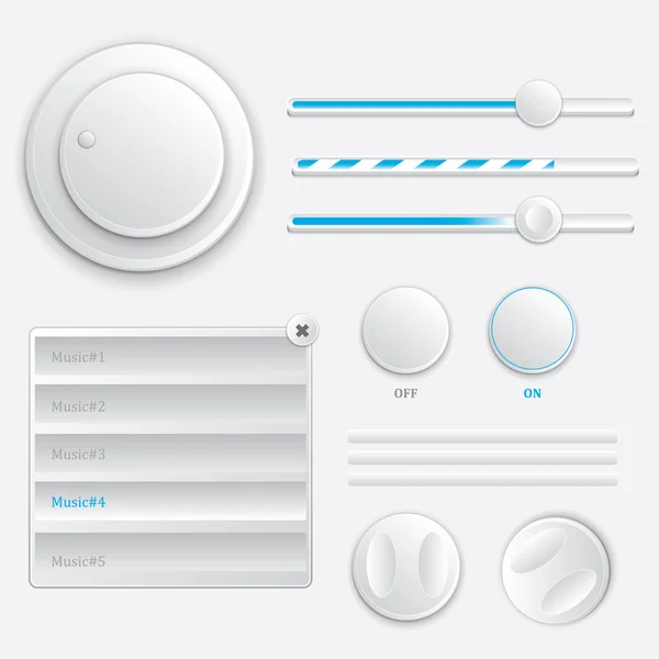 Elementos Web. — Archivo Imágenes Vectoriales