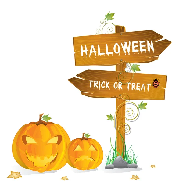 Gelukkige Halloween — Stockvector