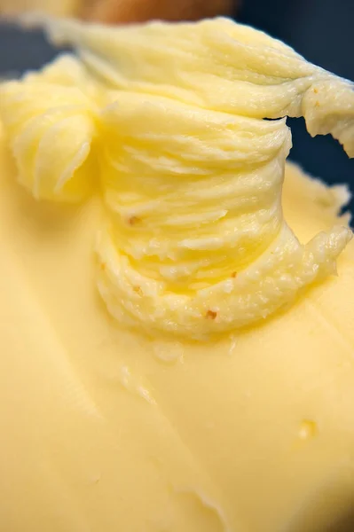 Macro Texture Butter Close — Stock Photo, Image