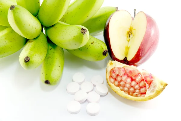 Vitaminler doğal ve şifalı ürünler Stok Resim