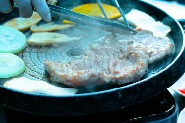 Kore Geleneksel Izgara Domuz Bifteği