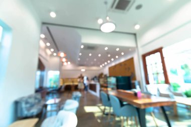 Bulanık arkaplan, kahve dükkanı geçmişi