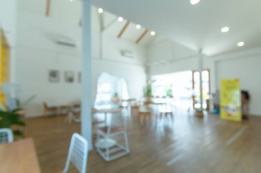 Bulanık arkaplan, kahve dükkanı geçmişi