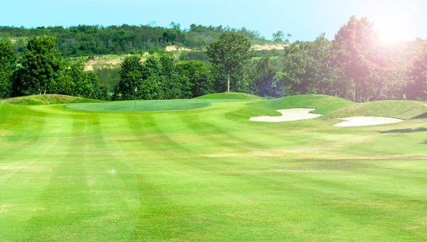 Golf Course Countryside — Stock Photo, Image