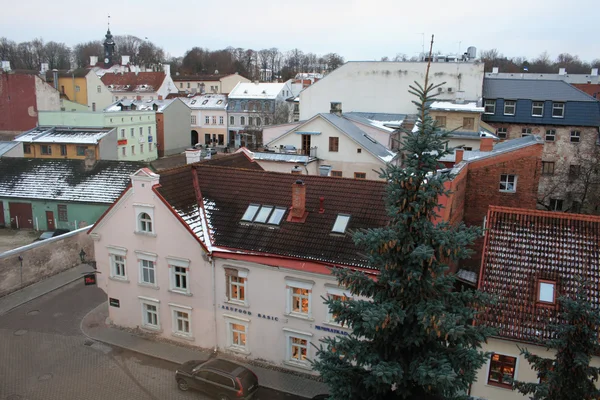 Fensterblick Stockfoto