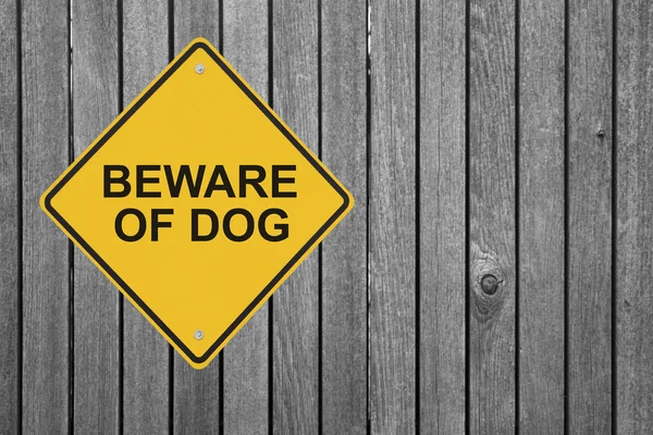 Beware of Dog — Stock Photo, Image