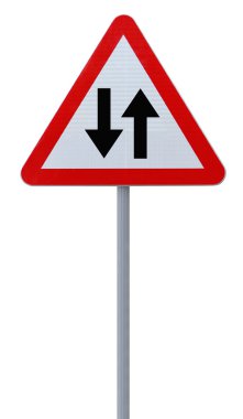 iki yol yol levhası