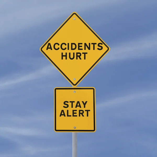 Accidents Hurt! — Stock Photo, Image