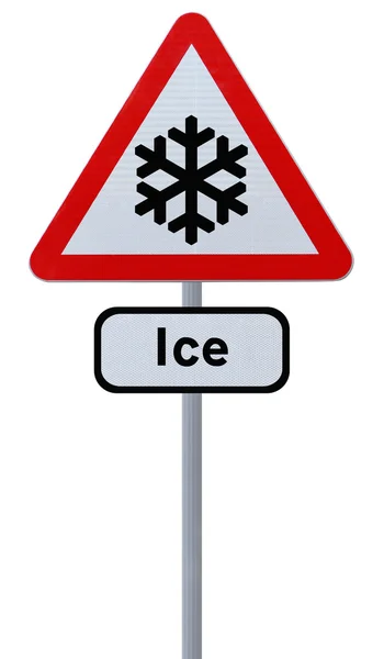 Risk of Ice Ahead — Stock Photo, Image