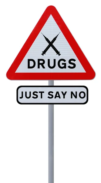 Sagen Sie Nein zu Drogen — Stockfoto