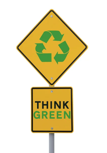 Grün denken — Stockfoto
