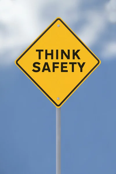 Think Safety! — Stock Photo, Image