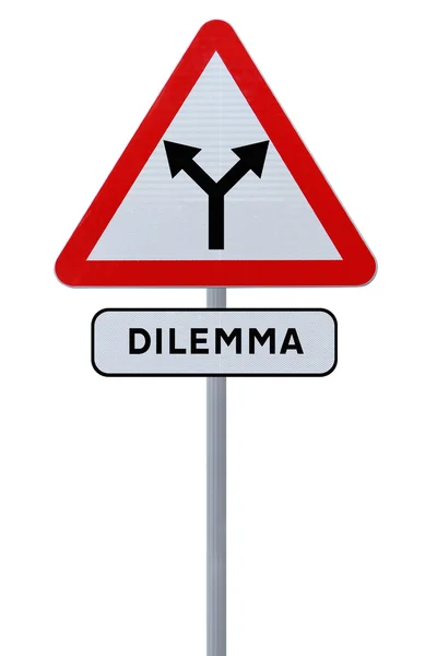 Dilema — Fotografia de Stock