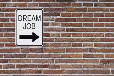 Dream Job Sign clipart