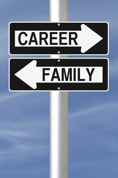 Career or Family — Stock Photo, Image