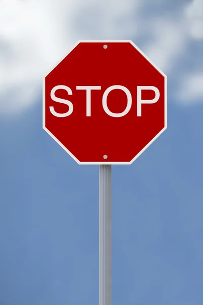 Stop Sign — Stock Photo, Image