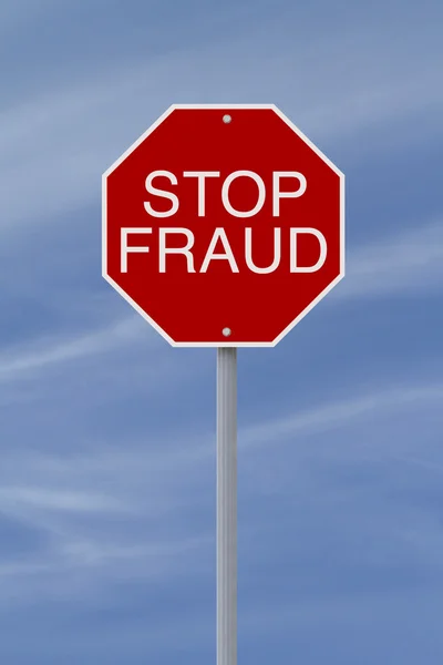 Stop Fraud — Stock Photo, Image